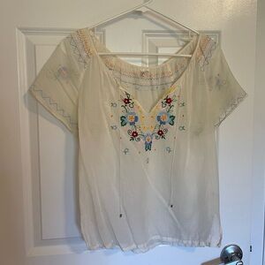 Embroidered Women's Blouse